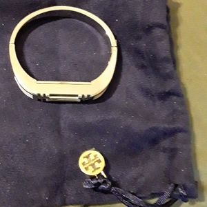 Tory Burch Silver colored fit bit bracelet
